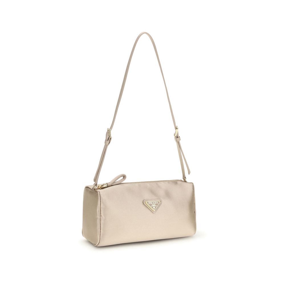Prada Schultertasche aus mehrfarbiger Seide
