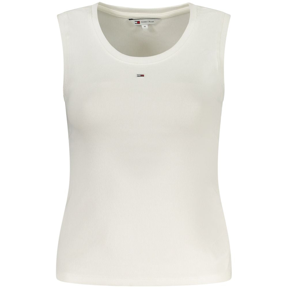 Tommy Hilfiger Bianco Baumwoll-Tanktop für Damen