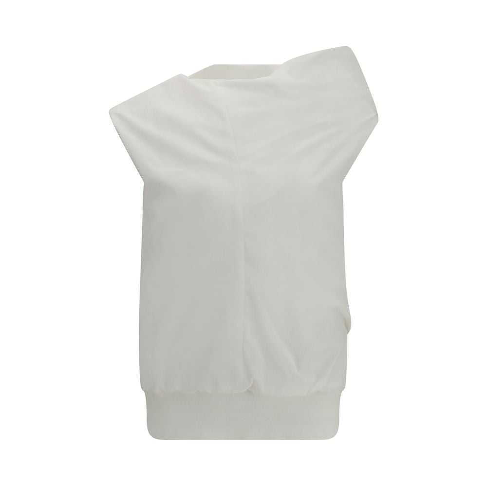 Sacai Weißes Sweatshirt aus Polyester