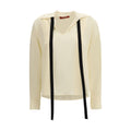 Max Mara Beige Seidenbluse