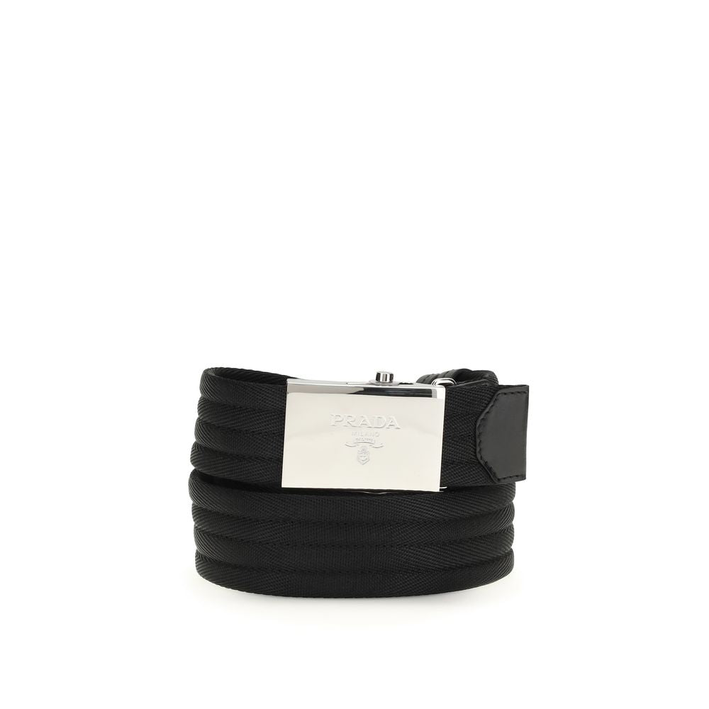 Prada Black Polyester Belt