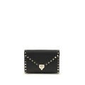 Valentino Garavani Black Calfskin Bos Taurus Wallet