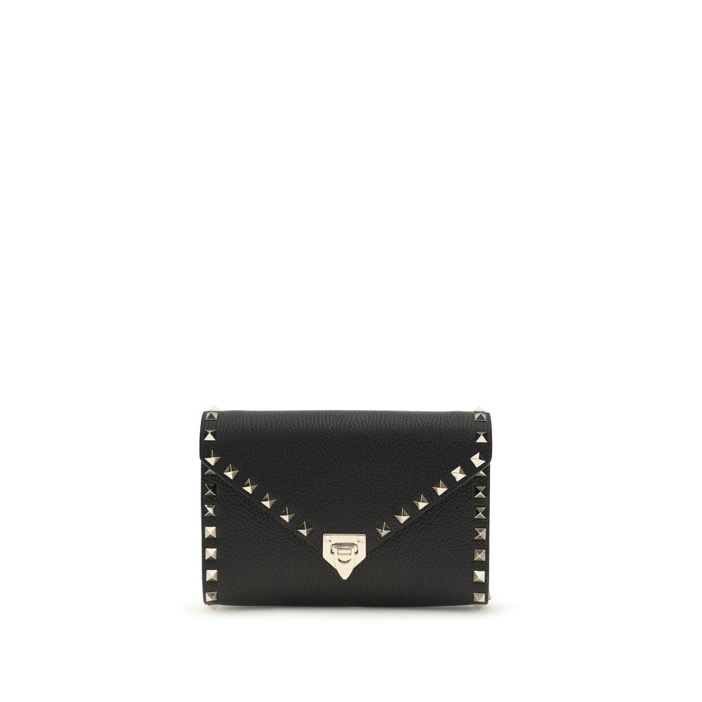 Valentino Garavani Black Calfskin Bos Taurus Wallet