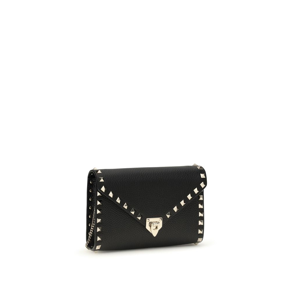 Valentino Garavani Black Calfskin Bos Taurus Wallet