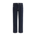 Diesel Schwarze Baumwoll-Jeans im Slim Fit