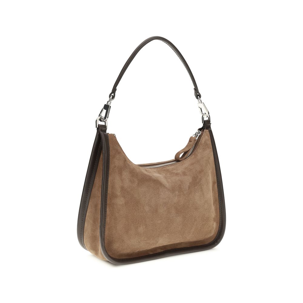 Pierre Hardy Brown Calfskin Bos Taurus Shoulder Bag