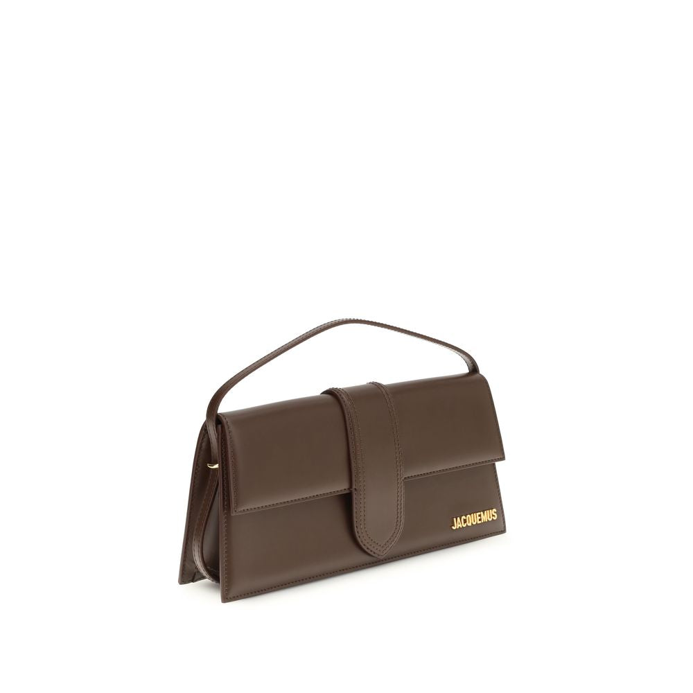 Jacquemus Braune Kalbsleder Bos Taurus Handtasche