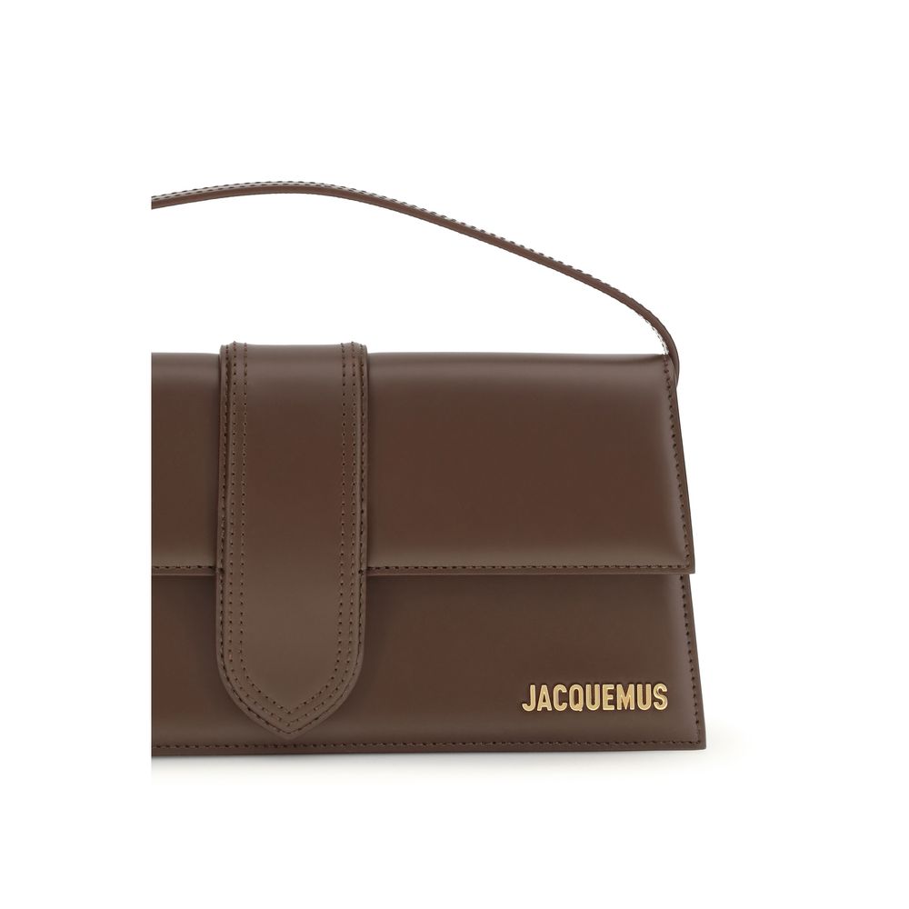Jacquemus Braune Kalbsleder Bos Taurus Handtasche