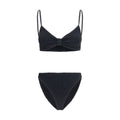 Hunza G Schwarzer Bikini aus Polyamid