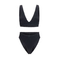 Hunza G Schwarzer Bikini aus Polyamid