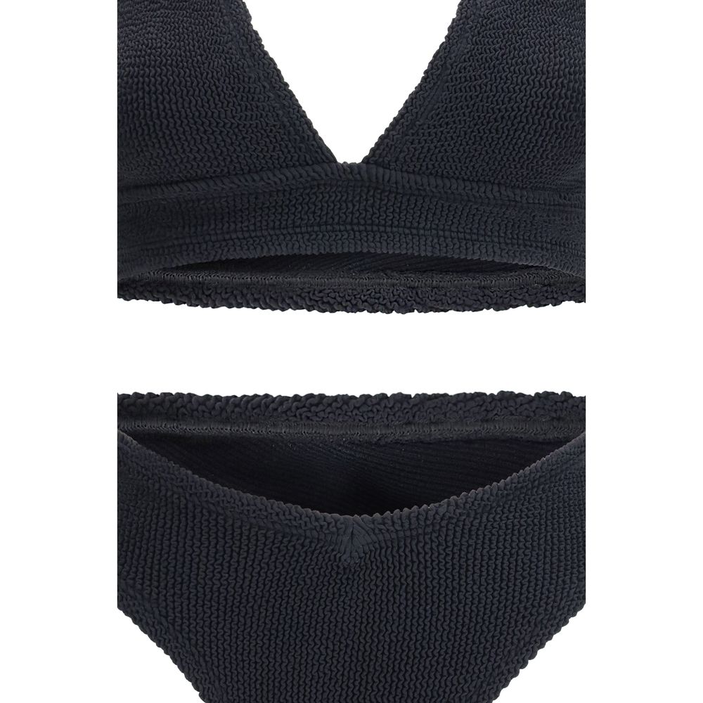 Hunza G Schwarzer Bikini aus Polyamid