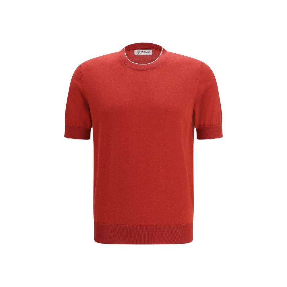 Brunello Cucinelli Multicolor Cotton T-Shirt
