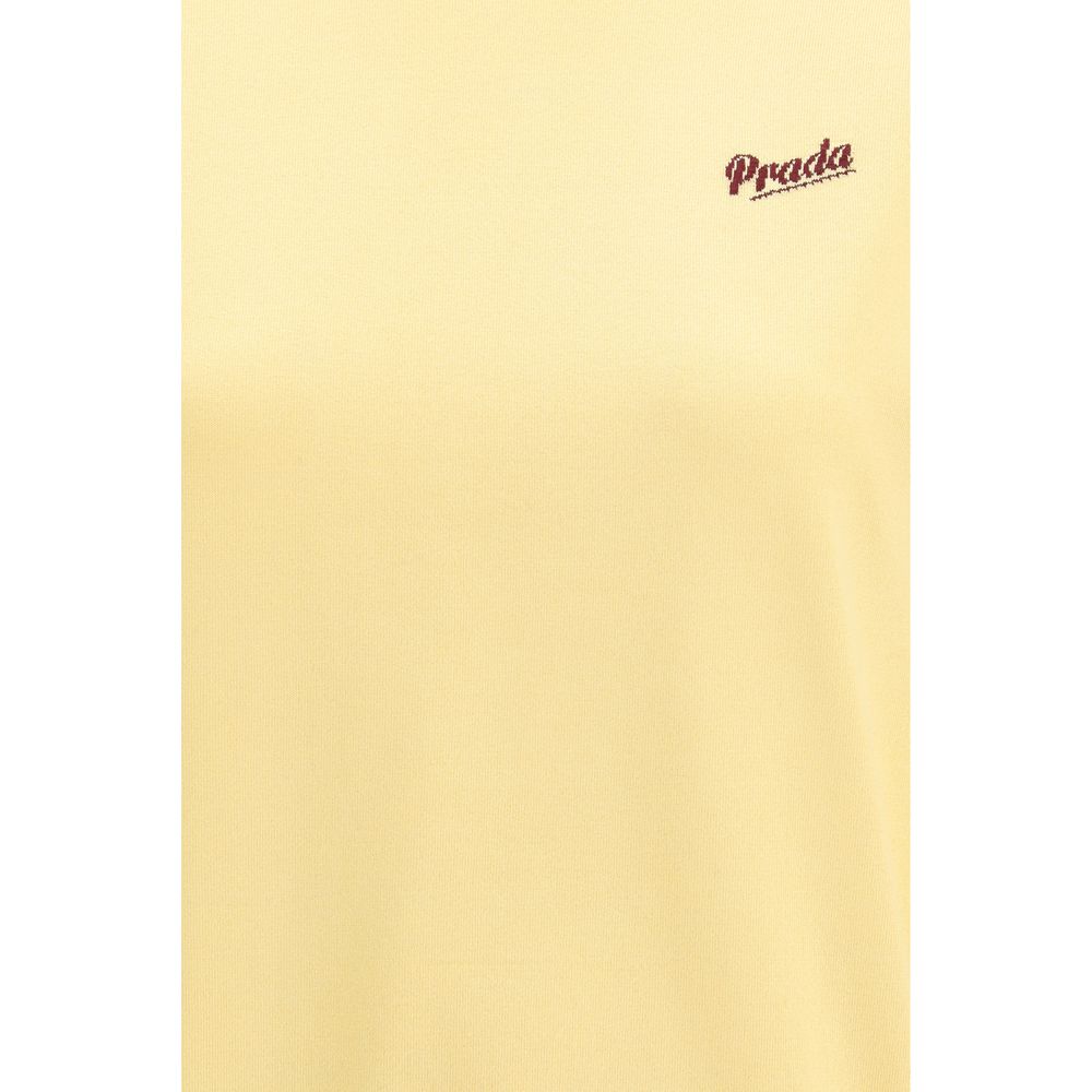 Prada Zweifarbiger Seiden-Sweatshirt