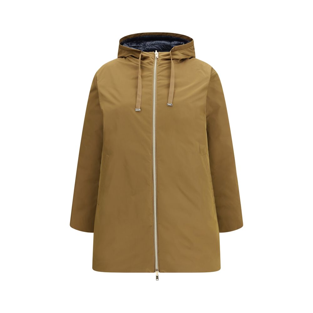 Herno Blauer Wollmantel