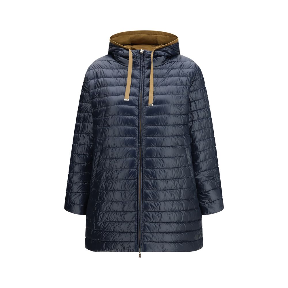 Herno Blauer Wollmantel
