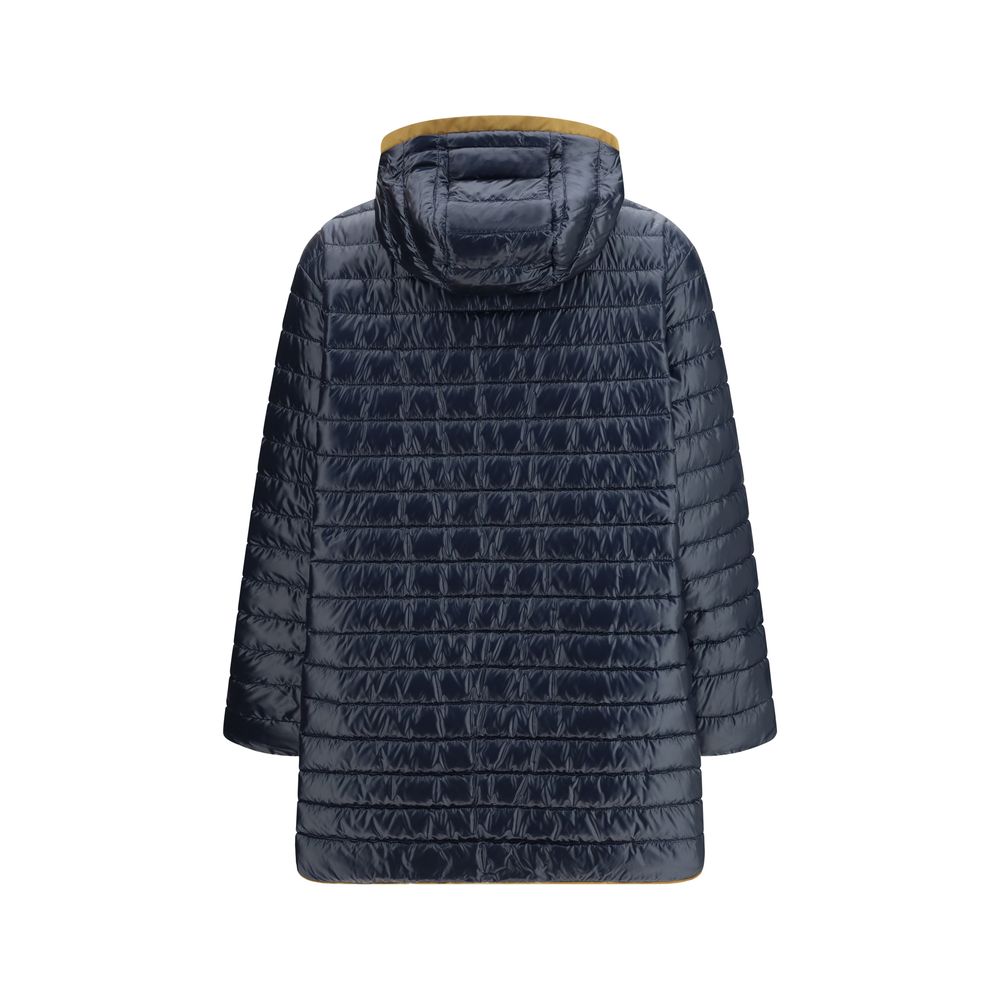 Herno Blauer Wollmantel