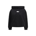 MM6 Schwarzer Baumwoll-Sweatshirt