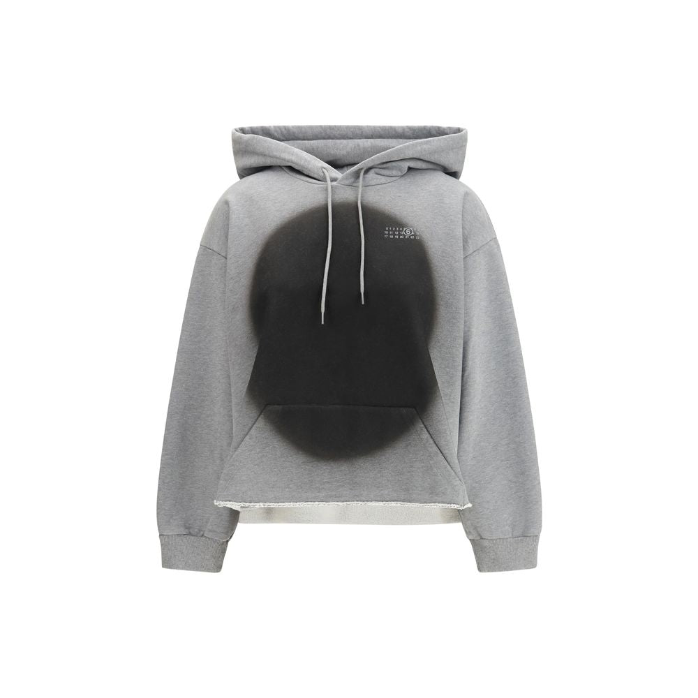 MM6 Grauer Baumwoll-Sweatshirt