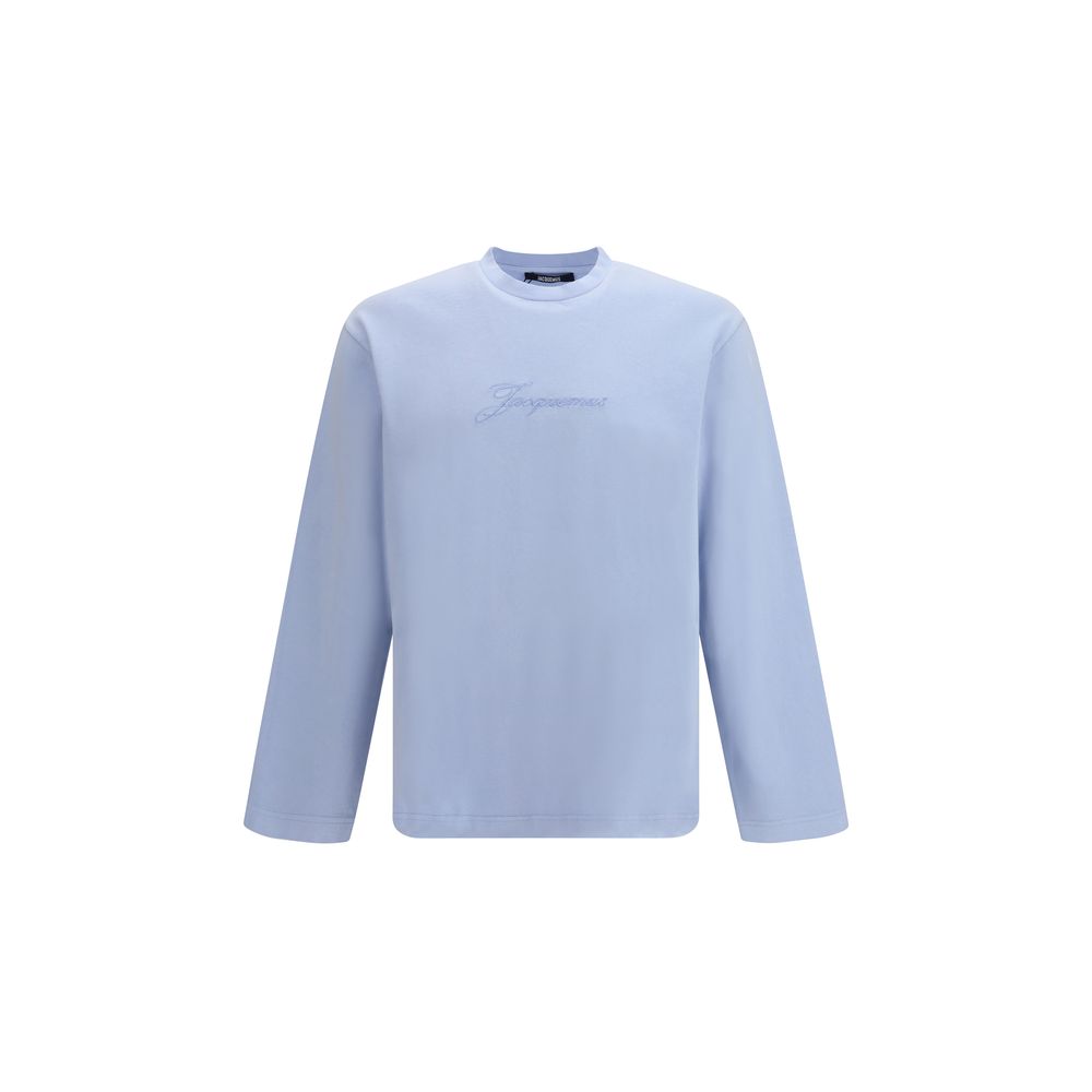 Jacquemus Blaues Baumwoll-Sportswear-T-Shirt