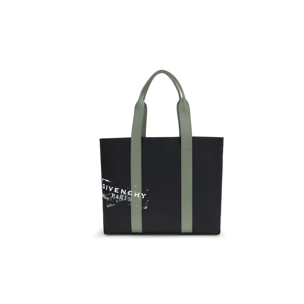 Givenchy Schwarze Baumwoll-Umhängetasche