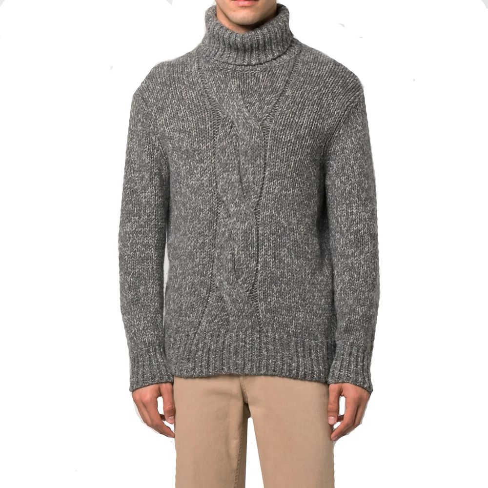 Brunello Cucinelli Grey Cashmere Sweater