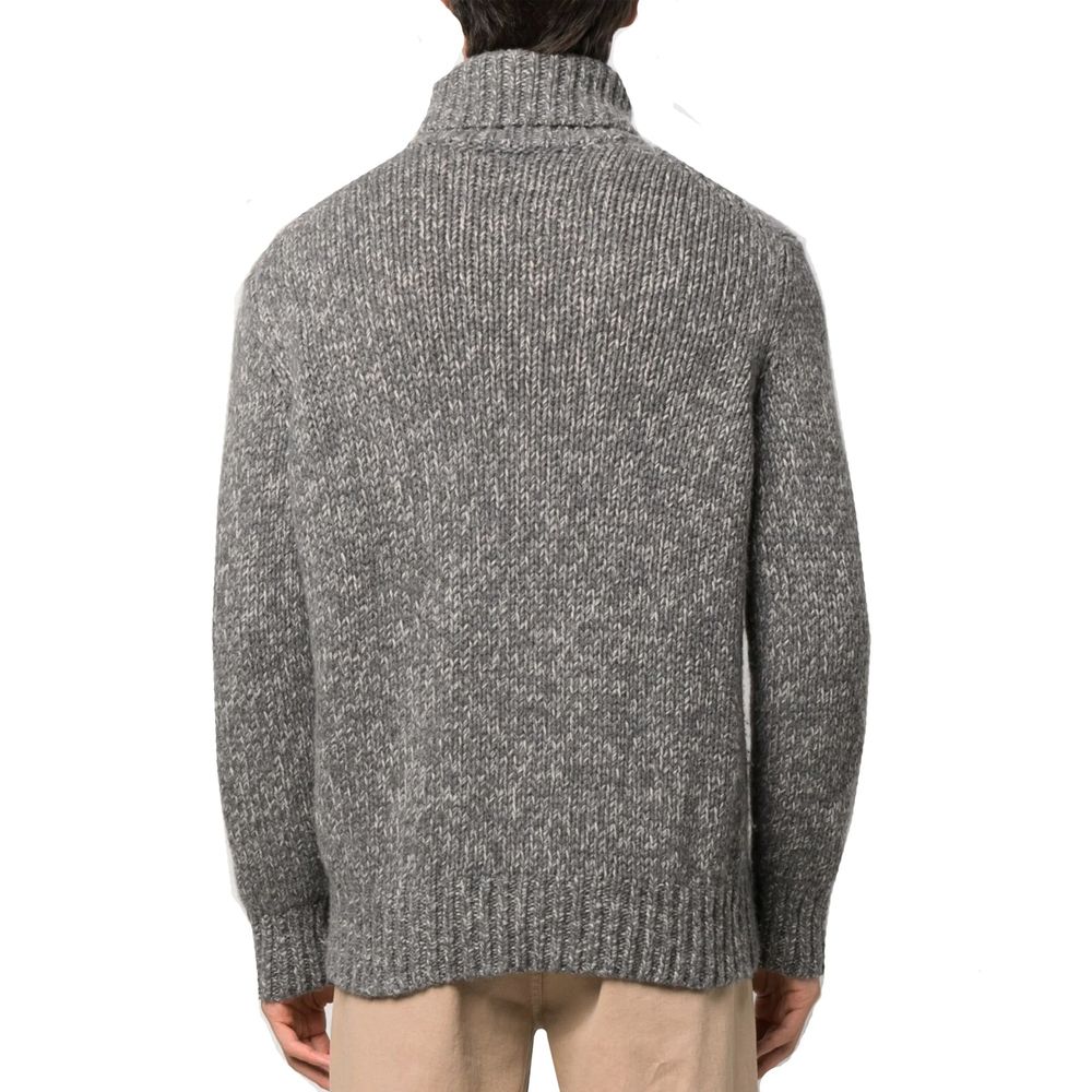 Brunello Cucinelli Grey Cashmere Sweater