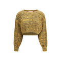 Kristina Ti Mehrfarbiger Baumwollpullover