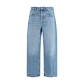 Jacquemus Blaue Jeans aus Polyester-Denim