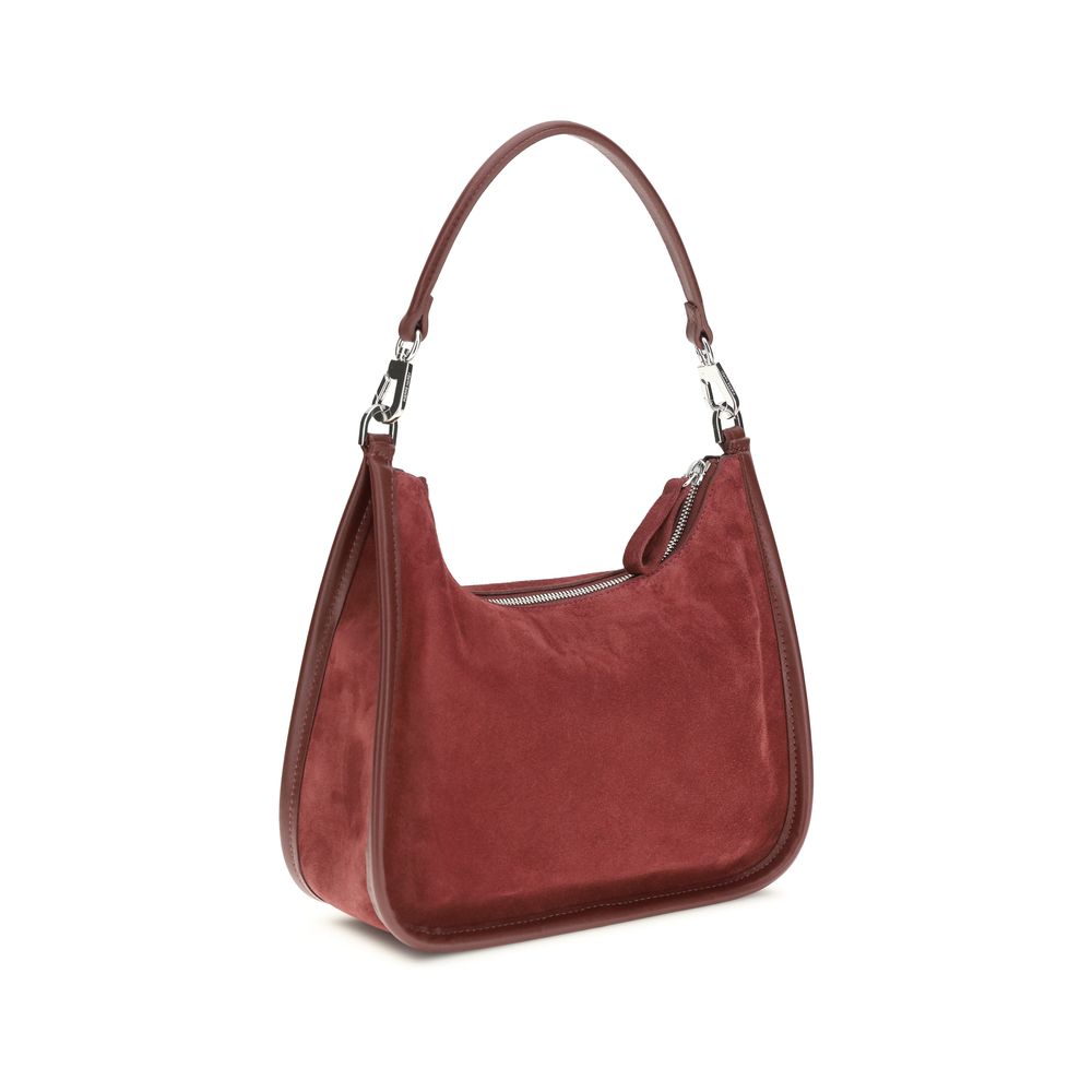 Pierre Hardy Shoulder Bag Bos Taurus in burgundy calfskin