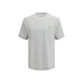Brunello Cucinelli Graues Baumwoll-T-Shirt