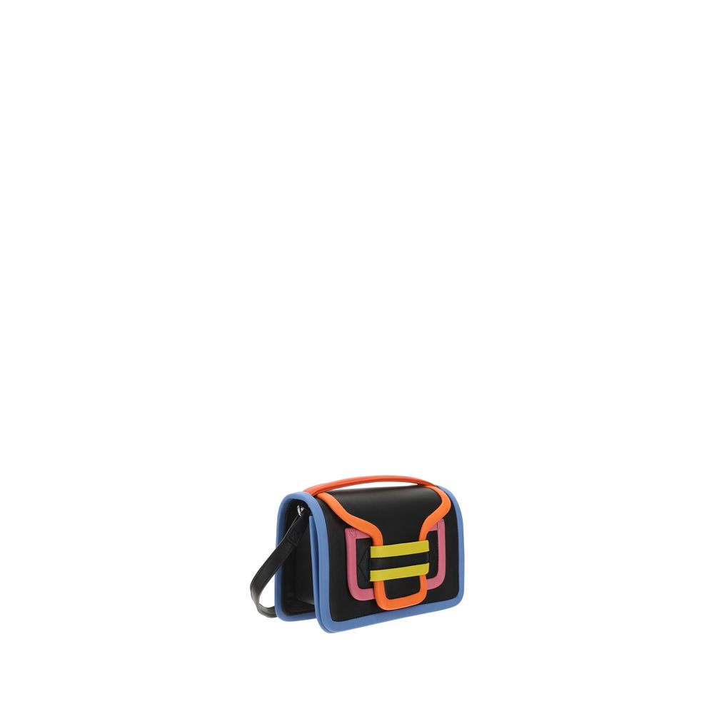 Pierre Hardy Multicolor Calf Leather Bos Taurus Schultertasche
