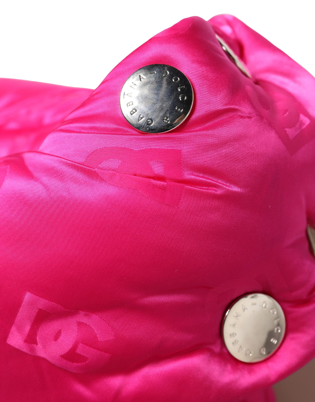 Dolce & Gabbana Men's Pink Logo Print Full Head Scarf Hat