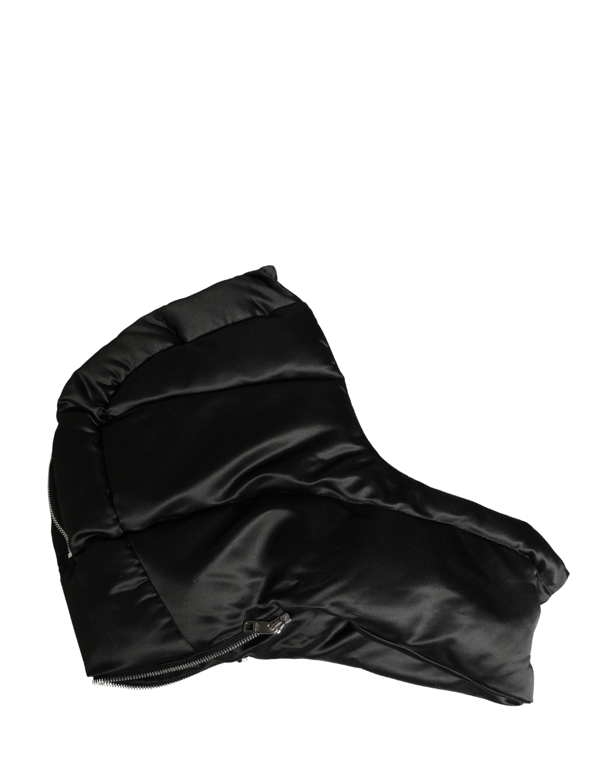 Dolce & Gabbana Black Polyester Full Head Headwear Capello Hat