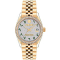 Philipp Plein Gold-Tone Stainless Steel Dress Watch