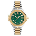 Philipp Plein Goldfarbene Edelstahl-Dresswatch
