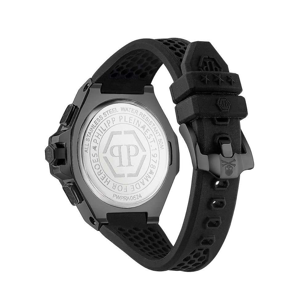 Philipp Plein Black Synthetic Sports Watch