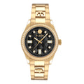 Philipp Plein Gold-Tone Stainless Steel Dress Watch