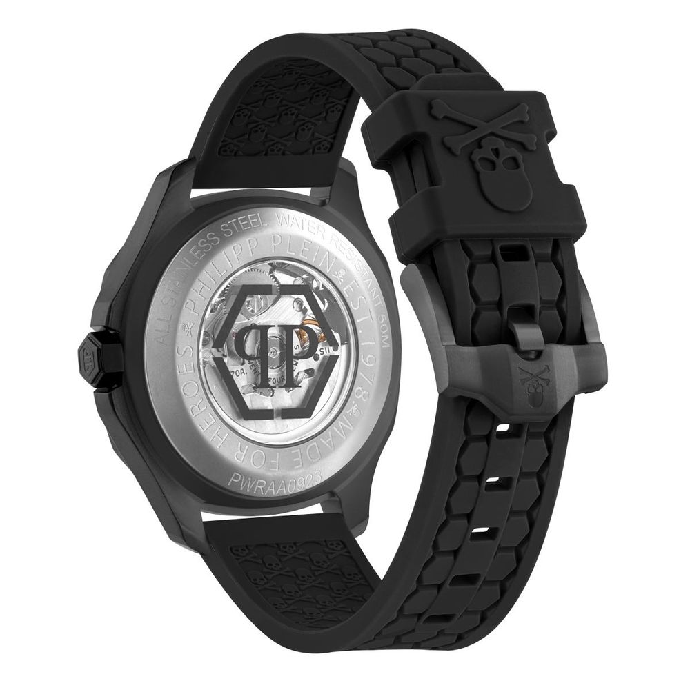 Philipp Plein Black Synthetic Sports Watch