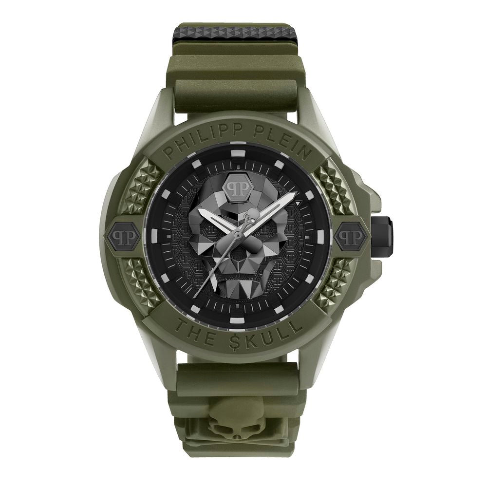 Philipp Plein Zweifarbige synthetische Kleid-Uhr