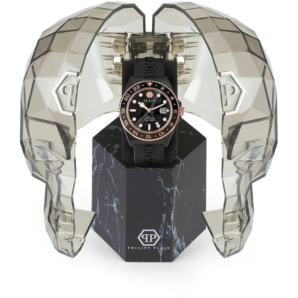 Philipp Plein Black Synthetic Sports Watch