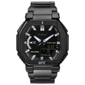 Timex Schwarze Sportuhr aus Edelstahl