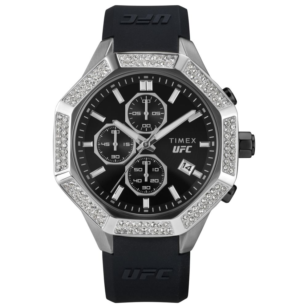 Timex Schwarze synthetische Sportuhr