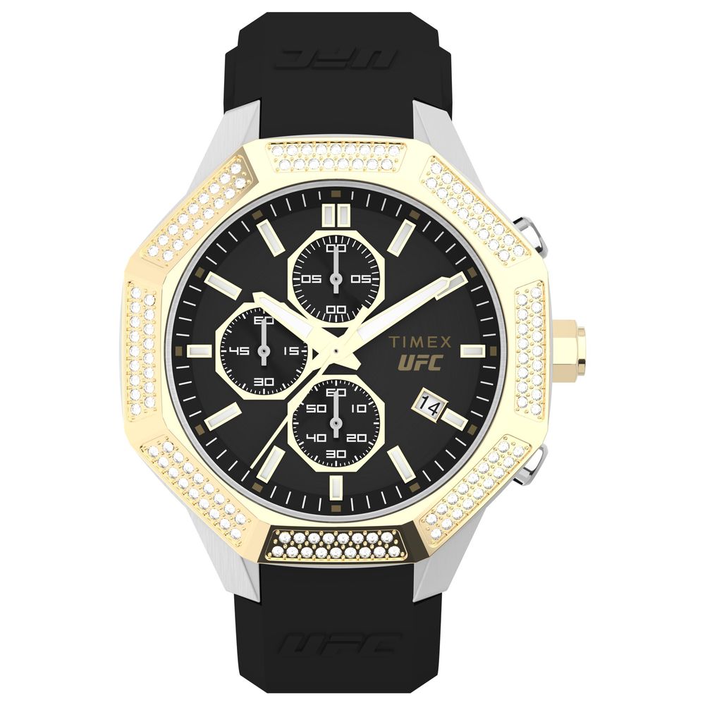 Timex Schwarze synthetische Sportuhr