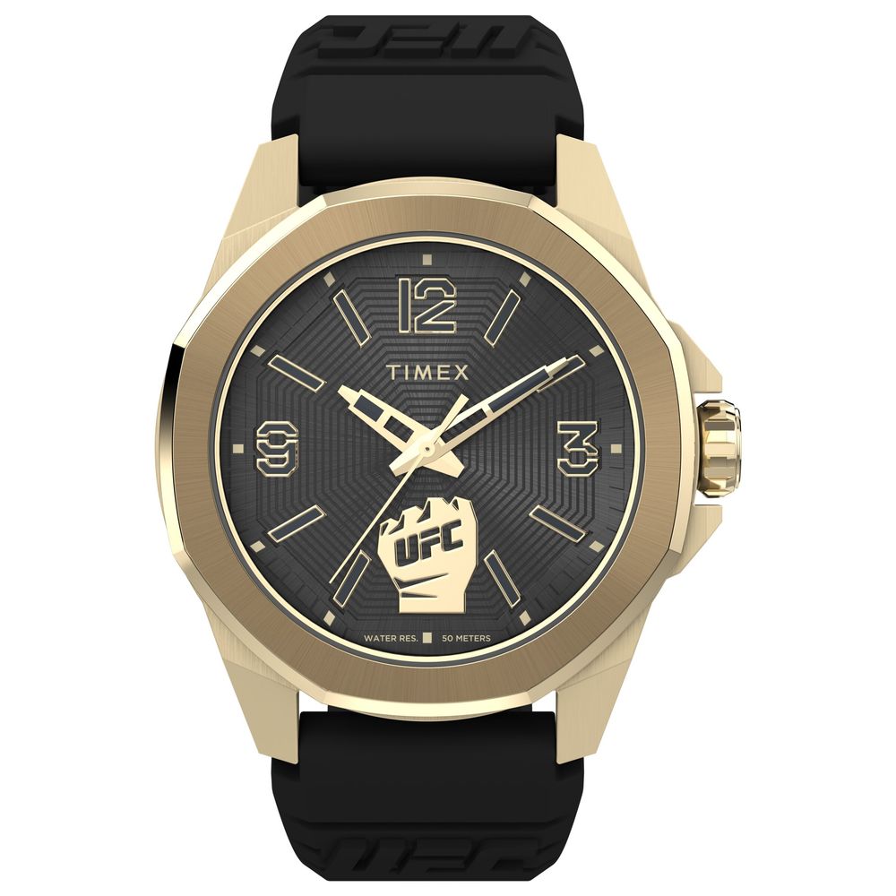 Timex Schwarze Synthetik-Sportuhr