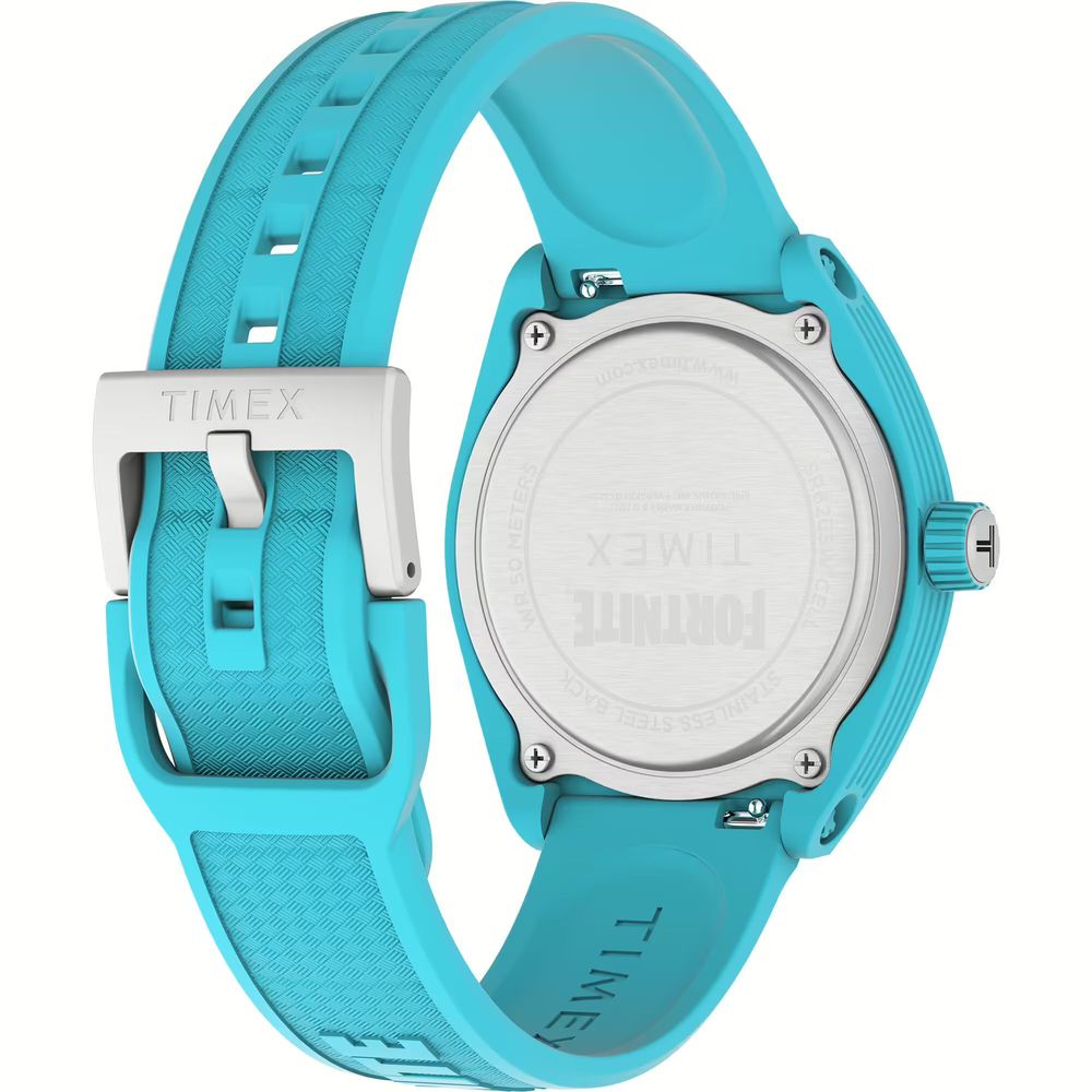 Timex Blaue Sportuhr aus Kautschuk