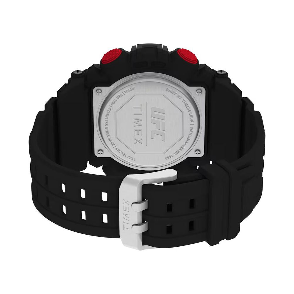 Timex Black Rubber Sports Watch