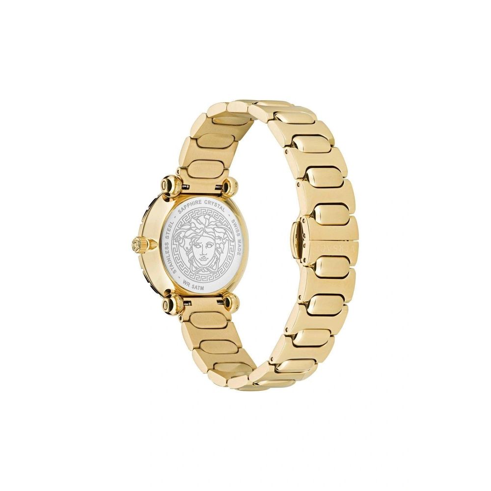Versace Gold-Tone Stainless Steel Dress Watch