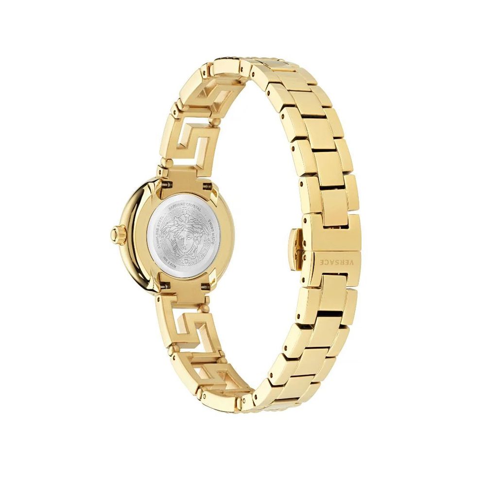 Versace Gold-Tone Stainless Steel Dress Watch