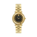 Versace Gold-Tone Stainless Steel Dress Watch