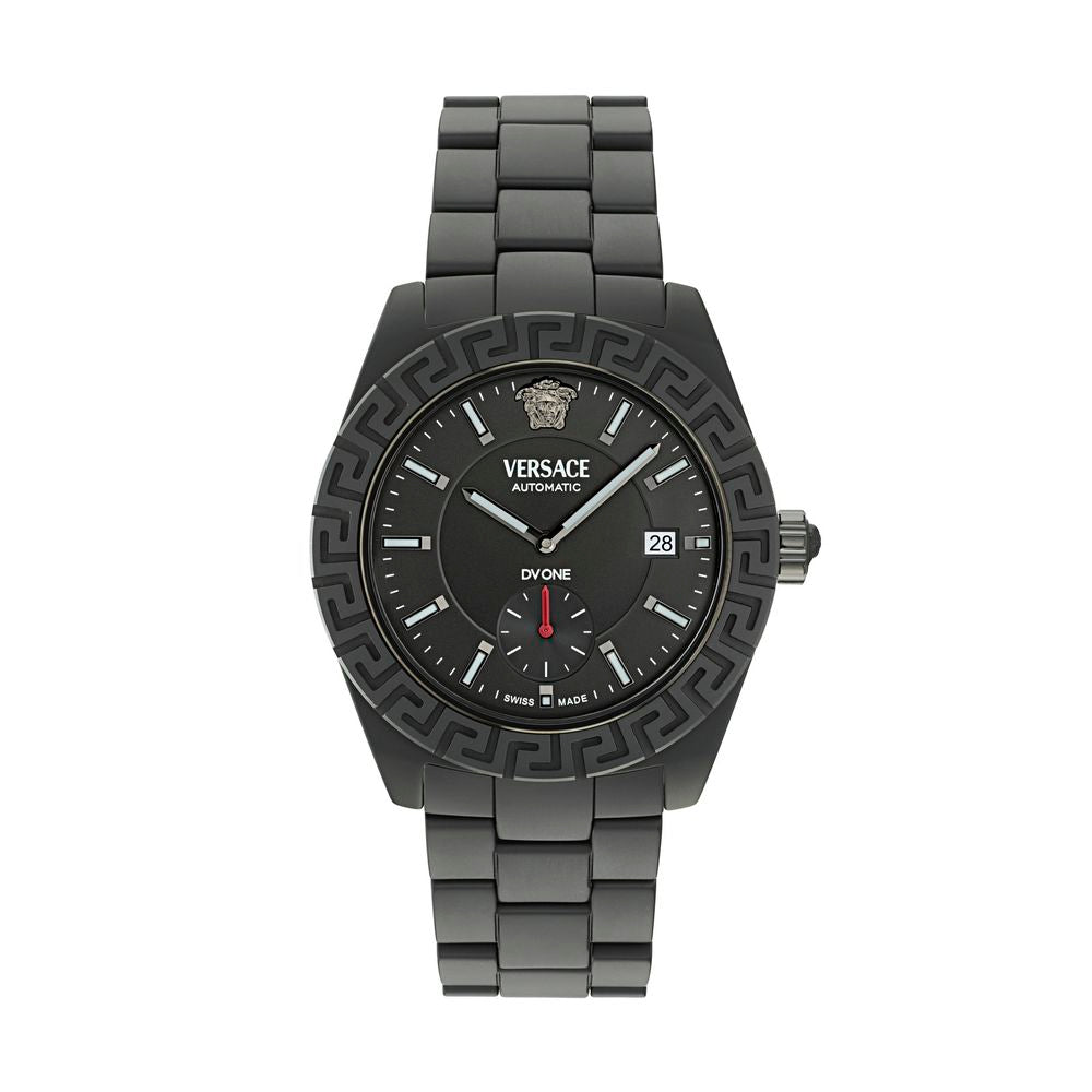 Versace Schwarze Keramik-Dresswatch